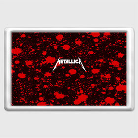 Магнит 45*70 с принтом Metallica в Белгороде, Пластик | Размер: 78*52 мм; Размер печати: 70*45 | metallica | punk | rock | альтернативный хип хоп | группа | инди поп | музыка | музыкальное произведение | ноты | панк | регги | рок | синти поп