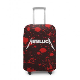 Чехол для чемодана 3D с принтом Metallica в Белгороде, 86% полиэфир, 14% спандекс | двустороннее нанесение принта, прорези для ручек и колес | metallica | punk | rock | альтернативный хип хоп | группа | инди поп | музыка | музыкальное произведение | ноты | панк | регги | рок | синти поп