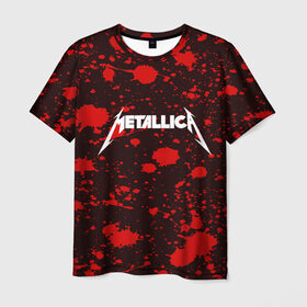 Мужская футболка 3D с принтом Metallica в Белгороде, 100% полиэфир | прямой крой, круглый вырез горловины, длина до линии бедер | metallica | punk | rock | альтернативный хип хоп | группа | инди поп | музыка | музыкальное произведение | ноты | панк | регги | рок | синти поп