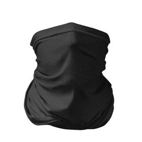 Бандана-труба 3D с принтом Кевлар Ультра в Белгороде, 100% полиэстер, ткань с особыми свойствами — Activecool | плотность 150‒180 г/м2; хорошо тянется, но сохраняет форму | black | carbon | карбон | кевлар | кольчуга