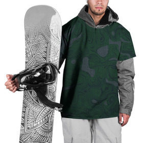 Накидка на куртку 3D с принтом Kevlar Ultra Камуфляж в Белгороде, 100% полиэстер |  | Тематика изображения на принте: армия | гексагон | зелень | карбон | кевлар