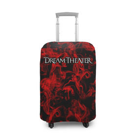 Чехол для чемодана 3D с принтом Dream Theater в Белгороде, 86% полиэфир, 14% спандекс | двустороннее нанесение принта, прорези для ручек и колес | альтернативный | американская | глэм | готик | гранж | группа | метал | модные | музыка | пост | рок | хард