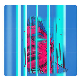 Магнитный плакат 3Х3 с принтом Элджей в Белгороде, Полимерный материал с магнитным слоем | 9 деталей размером 9*9 см | sayonara boy | морген | сайонара | элджей