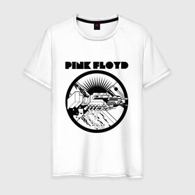 Мужская футболка хлопок с принтом Pink Floyd в Белгороде, 100% хлопок | прямой крой, круглый вырез горловины, длина до линии бедер, слегка спущенное плечо. | pink floyd | pinkfloyd | арт | артрок | группа | дэвид гилмор | пинк флойд | пинкфлойд | прогрессивный | психоделический | рок | сид барретт | симфонический | спэйс | эйсид | экспериментальный