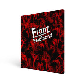 Холст квадратный с принтом Franz Ferdinand в Белгороде, 100% ПВХ |  | franz ferdinand | готик | музыка | рок группа