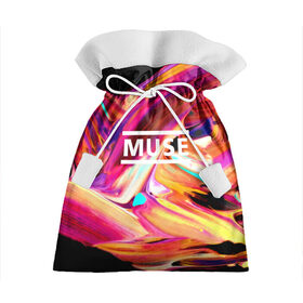 Подарочный 3D мешок с принтом MUSE в Белгороде, 100% полиэстер | Размер: 29*39 см | muse | punk | rock | альтернативный хип хоп | группа | инди поп | музыка | музыкальное произведение | ноты | панк | регги | рок | синти поп