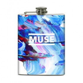 Фляга с принтом MUSE COLLECTION в Белгороде, металлический корпус | емкость 0,22 л, размер 125 х 94 мм. Виниловая наклейка запечатывается полностью | muse | punk | rock | альтернативный хип хоп | группа | инди поп | музыка | музыкальное произведение | ноты | панк | регги | рок | синти поп