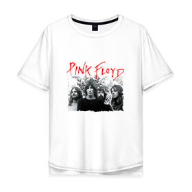 Мужская футболка хлопок Oversize с принтом Pink Floyd в Белгороде, 100% хлопок | свободный крой, круглый ворот, “спинка” длиннее передней части | Тематика изображения на принте: pink floyd | pinkfloyd | арт | артрок | группа | дэвид гилмор | пинк флойд | пинкфлойд | прогрессивный | психоделический | рок | сид барретт | симфонический | спэйс | эйсид | экспериментальный