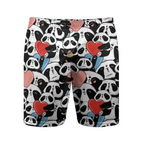 Мужские шорты 3D спортивные с принтом Funny Panda в Белгороде,  |  | Тематика изображения на принте: bear | heart | positive | медведь | мишка | орнамент | панда | подарок | позитив | сердечки | сердце | сюрприз | узор