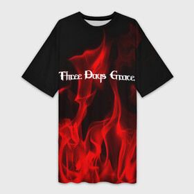 Платье-футболка 3D с принтом Three Days Grace в Белгороде,  |  | punk | rock | three days grace | альтернативный хип хоп | группа | инди поп | музыка | музыкальное произведение | ноты | панк | регги | рок | синти поп