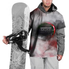 Накидка на куртку 3D с принтом Muse в Белгороде, 100% полиэстер |  | 