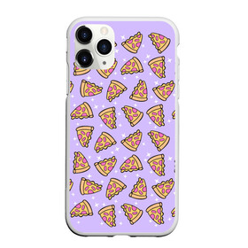 Чехол для iPhone 11 Pro Max матовый с принтом Пицца Мун в Белгороде, Силикон |  | Тематика изображения на принте: food | pattern | pizza | sailor moon | еда | паттерн | пицца | сейлор мун