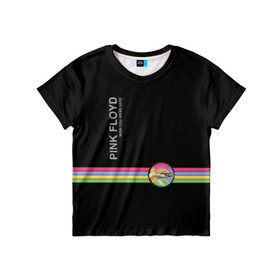 Детская футболка 3D с принтом Pink Floyd в Белгороде, 100% гипоаллергенный полиэфир | прямой крой, круглый вырез горловины, длина до линии бедер, чуть спущенное плечо, ткань немного тянется | pink floyd | pinkfloyd | арт | артрок | группа | дэвид гилмор | пинк флойд | пинкфлойд | прогрессивный | психоделический | рок | сид барретт | симфонический | спэйс | эйсид | экспериментальный