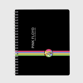 Тетрадь с принтом Pink Floyd в Белгороде, 100% бумага | 48 листов, плотность листов — 60 г/м2, плотность картонной обложки — 250 г/м2. Листы скреплены сбоку удобной пружинной спиралью. Уголки страниц и обложки скругленные. Цвет линий — светло-серый
 | pink floyd | pinkfloyd | арт | артрок | группа | дэвид гилмор | пинк флойд | пинкфлойд | прогрессивный | психоделический | рок | сид барретт | симфонический | спэйс | эйсид | экспериментальный