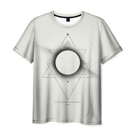 Мужская футболка 3D с принтом Architects в Белгороде, 100% полиэфир | прямой крой, круглый вырез горловины, длина до линии бедер | архитектс