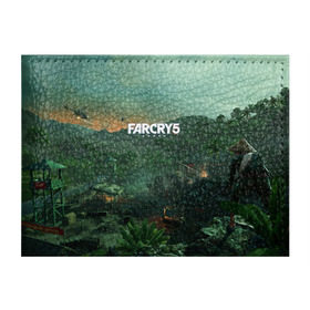 Обложка для студенческого билета с принтом Far Cry Vietnam в Белгороде, натуральная кожа | Размер: 11*8 см; Печать на всей внешней стороне | 