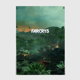 Постер с принтом Far Cry Vietnam в Белгороде, 100% бумага
 | бумага, плотность 150 мг. Матовая, но за счет высокого коэффициента гладкости имеет небольшой блеск и дает на свету блики, но в отличии от глянцевой бумаги не покрыта лаком | 