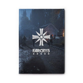 Обложка для автодокументов с принтом Cult Far Cry в Белгороде, натуральная кожа |  размер 19,9*13 см; внутри 4 больших “конверта” для документов и один маленький отдел — туда идеально встанут права | 