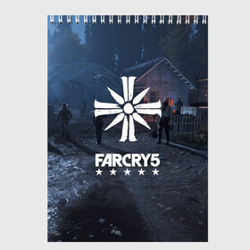 Скетчбук с принтом Cult Far Cry в Белгороде, 100% бумага
 | 48 листов, плотность листов — 100 г/м2, плотность картонной обложки — 250 г/м2. Листы скреплены сверху удобной пружинной спиралью | 