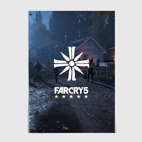 Постер с принтом Cult Far Cry в Белгороде, 100% бумага
 | бумага, плотность 150 мг. Матовая, но за счет высокого коэффициента гладкости имеет небольшой блеск и дает на свету блики, но в отличии от глянцевой бумаги не покрыта лаком | 