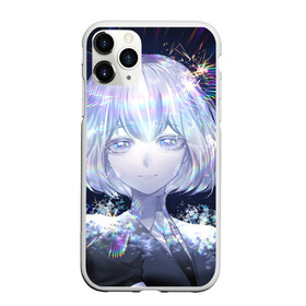 Чехол для iPhone 11 Pro матовый с принтом Алмаз-тян в Белгороде, Силикон |  | houseki no kuni | land of the lustrous | алмаз | аниме | страна самоцветов