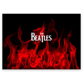 Поздравительная открытка с принтом The Beatles в Белгороде, 100% бумага | плотность бумаги 280 г/м2, матовая, на обратной стороне линовка и место для марки
 | beatles | punk | rock | the beatles | альтернативный хип хоп | группа | инди поп | музыка | музыкальное произведение | ноты | панк | регги | рок | синти поп