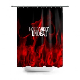 Штора 3D для ванной с принтом Hollywood Undead в Белгороде, 100% полиэстер | плотность материала — 100 г/м2. Стандартный размер — 146 см х 180 см. По верхнему краю — пластиковые люверсы для креплений. В комплекте 10 пластиковых колец | hollywood undead | punk | rock | альтернативный хип хоп | группа | инди поп | музыка | музыкальное произведение | ноты | панк | регги | рок | синти поп