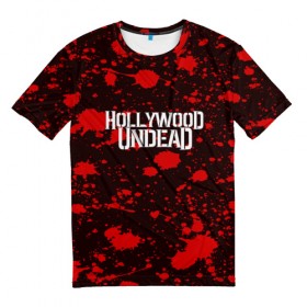 Мужская футболка 3D с принтом Hollywood Undead в Белгороде, 100% полиэфир | прямой крой, круглый вырез горловины, длина до линии бедер | hollywood undead | punk | rock | альтернативный хип хоп | группа | инди поп | музыка | музыкальное произведение | ноты | панк | регги | рок | синти поп