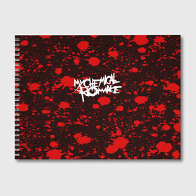 Альбом для рисования с принтом My Chemical Romance в Белгороде, 100% бумага
 | матовая бумага, плотность 200 мг. | Тематика изображения на принте: my chemical romance | punk | rock | альтернативный хип хоп | группа | инди поп | музыка | музыкальное произведение | ноты | панк | регги | рок | синти поп