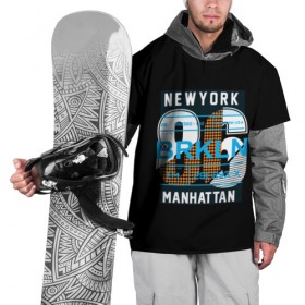 Накидка на куртку 3D с принтом Бруклин Нью-Йорк в Белгороде, 100% полиэстер |  | Тематика изображения на принте: brooklyn | new york | urban | бронкс | бруклин | манхеттен | манхэттен | нью йорк | сша | урбан | урбан стиль | штаты