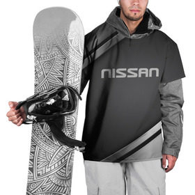 Накидка на куртку 3D с принтом Nissan в Белгороде, 100% полиэстер |  | motor | nissan | авто | лого | машина | ниссан | тачка
