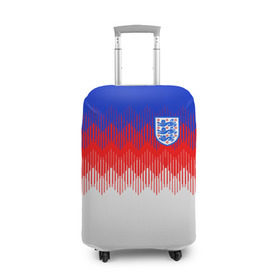 Чехол для чемодана 3D с принтом Англия тренировочная форма ЧМ-2018 в Белгороде, 86% полиэфир, 14% спандекс | двустороннее нанесение принта, прорези для ручек и колес | англия | сборная англии | тренировочная форма | футбол | чемпионат мира по футболу