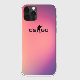 Чехол для iPhone 12 Pro Max с принтом CsGo Градиент в Белгороде, Силикон |  | cs go | csgo | global offensive | контр страйк | контра