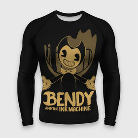 Мужской рашгард 3D с принтом Bendy and the ink machine (20) в Белгороде,  |  | bendy | bendy and the ink machine | game | horror | ink | machine | trend | video game