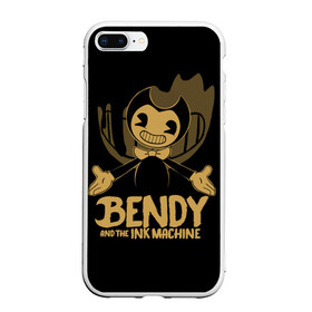 Чехол для iPhone 7Plus/8 Plus матовый с принтом Bendy and the ink machine (20) в Белгороде, Силикон | Область печати: задняя сторона чехла, без боковых панелей | bendy | bendy and the ink machine | game | horror | ink | machine | trend | video game