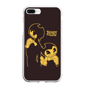 Чехол для iPhone 7Plus/8 Plus матовый с принтом Bendy and the ink machine (18) в Белгороде, Силикон | Область печати: задняя сторона чехла, без боковых панелей | bendy | bendy and the ink machine | game | horror | ink | machine | trend | video game