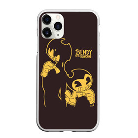 Чехол для iPhone 11 Pro Max матовый с принтом Bendy and the ink machine (18) в Белгороде, Силикон |  | Тематика изображения на принте: bendy | bendy and the ink machine | game | horror | ink | machine | trend | video game