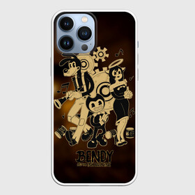 Чехол для iPhone 13 Pro Max с принтом Bendy and the ink machine (16) в Белгороде,  |  | bendy | bendy and the ink machine | game | horror | ink | machine | trend | video game