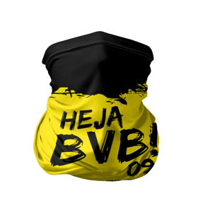 Бандана-труба 3D с принтом Borussia Dortmund FC в Белгороде, 100% полиэстер, ткань с особыми свойствами — Activecool | плотность 150‒180 г/м2; хорошо тянется, но сохраняет форму | 09 | bvb | heja | боруссия | германия | дортмунд | клуб | фк | футбол | футбольный