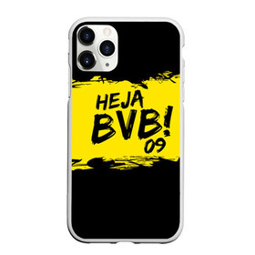 Чехол для iPhone 11 Pro матовый с принтом Borussia Dortmund FC в Белгороде, Силикон |  | 09 | bvb | heja | боруссия | германия | дортмунд | клуб | фк | футбол | футбольный