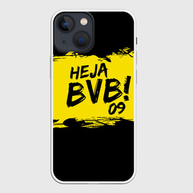 Чехол для iPhone 13 mini с принтом Borussia Dortmund FC в Белгороде,  |  | 09 | bvb | heja | боруссия | германия | дортмунд | клуб | фк | футбол | футбольный