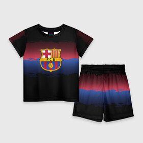 Детский костюм с шортами 3D с принтом Barcelona FC в Белгороде,  |  | Тематика изображения на принте: barcelona | spain | spanish | барса | барселона | испания | испанский | клуб | фк | футбол | футбольный