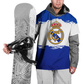 Накидка на куртку 3D с принтом Real Madrid FC в Белгороде, 100% полиэстер |  | Тематика изображения на принте: 