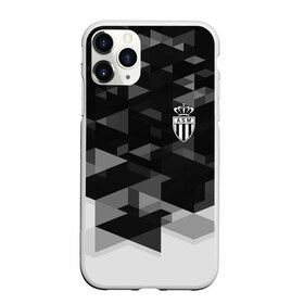 Чехол для iPhone 11 Pro матовый с принтом Monaco Geometry Sport в Белгороде, Силикон |  | abstraction | championship | fc | football | footer | monaco | polygon | soccer | socker | sport | абстракция | монако | одежда | спорт | спортивный | униформа | футбол | футбольный клуб | чемпионат