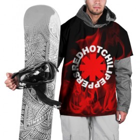 Накидка на куртку 3D с принтом Red Hot Chili Peppers в Белгороде, 100% полиэстер |  | Тематика изображения на принте: red hot chili peppers | rhcp | перцы | ред хот чили пепперс | рхчп | рэд