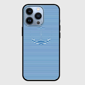 Чехол для iPhone 13 Pro с принтом Тельняшка  Якорь в Белгороде,  |  | anchor | marine | original | vest | дизайнерская | морская | оригинальная | полоска | тельняшка | якорь