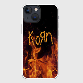 Чехол для iPhone 13 mini с принтом Korn в Белгороде,  |  | korn | koяn | альтернативный | арвизу | гранж | грув | группа | дэвис | корн | коян | лузье | манки | метал | музыка | нюметал | панк | песни | рок | уэлч | филди | филипп | хэд | череп | шаффер
