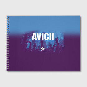 Альбом для рисования с принтом Avicii в Белгороде, 100% бумага
 | матовая бумага, плотность 200 мг. | Тематика изображения на принте: 