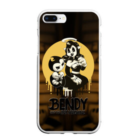 Чехол для iPhone 7Plus/8 Plus матовый с принтом Bendy and the ink machine (30) в Белгороде, Силикон | Область печати: задняя сторона чехла, без боковых панелей | bendy | bendy and the ink machine | game | horror | ink | machine | trend | video game