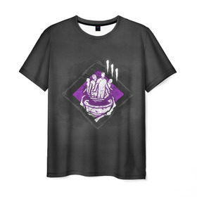 Мужская футболка 3D с принтом Barbecue & Chilli в Белгороде, 100% полиэфир | прямой крой, круглый вырез горловины, длина до линии бедер | barbecue  chilli | dbd | dead by daylight | барбекю и чили | дбд